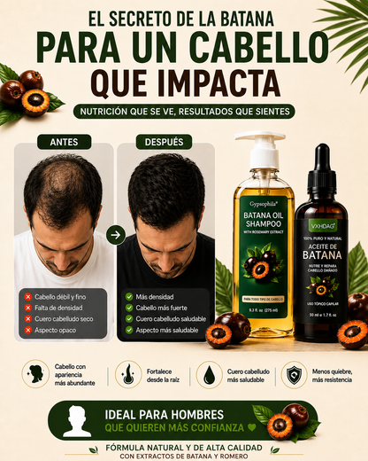 Combo Batana Shampoo 275ml  + Aceite 50ml