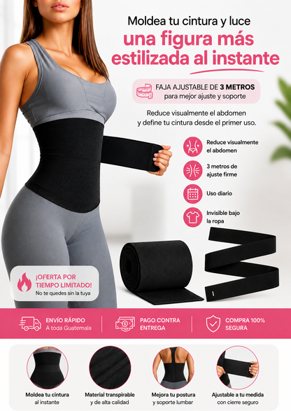 Faja Moldeadora Cintura de Avispa ✨