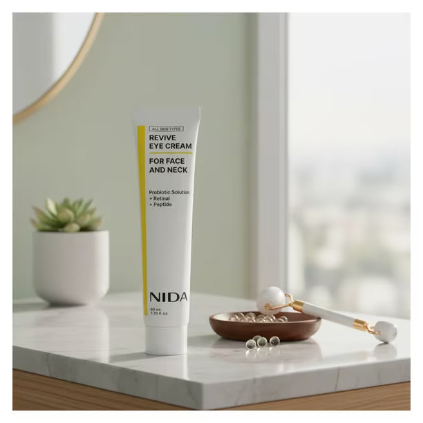 NIDA® Crema Hidratante Anti-Edad Coreana + Crema para Contorno de Ojos, ¡Empieza a cuidar tu piel desde hoy! 💁🏻‍♀️