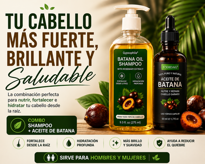 Combo Batana Shampoo 275ml  + Aceite 50ml