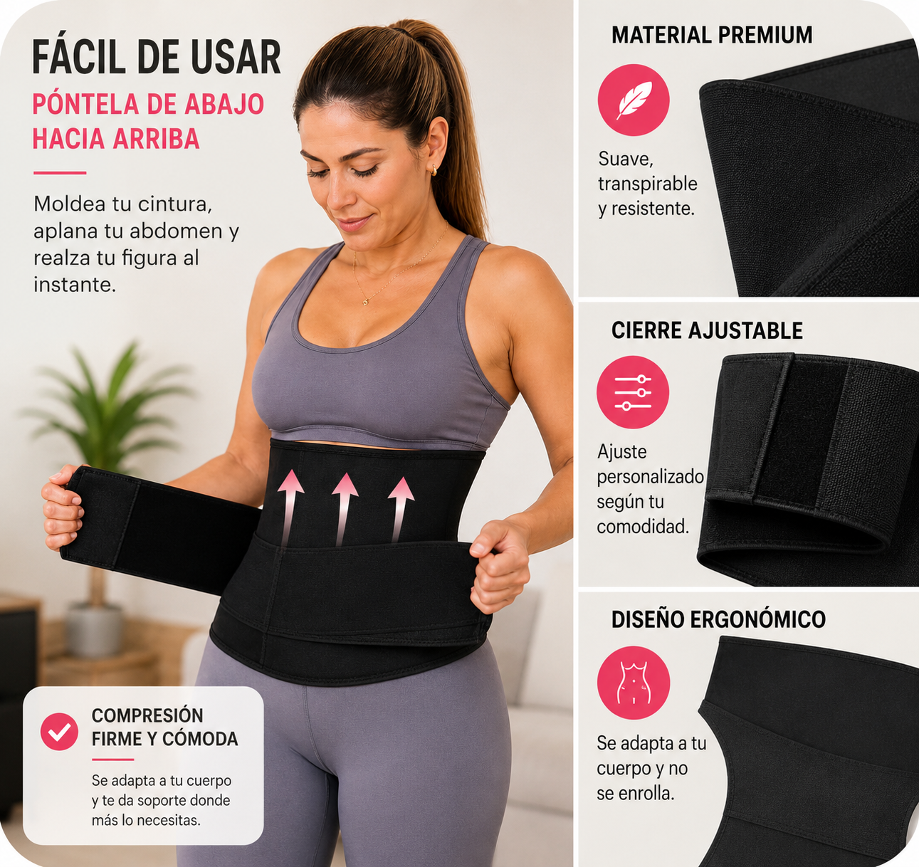 Faja Moldeadora Cintura de Avispa ✨