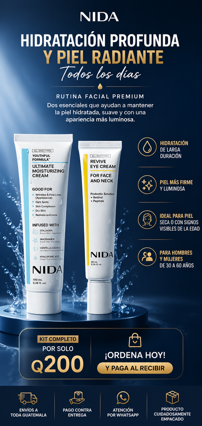 ✨ Cuida tu piel con NIDA y recibe ENVÍO GRATIS
