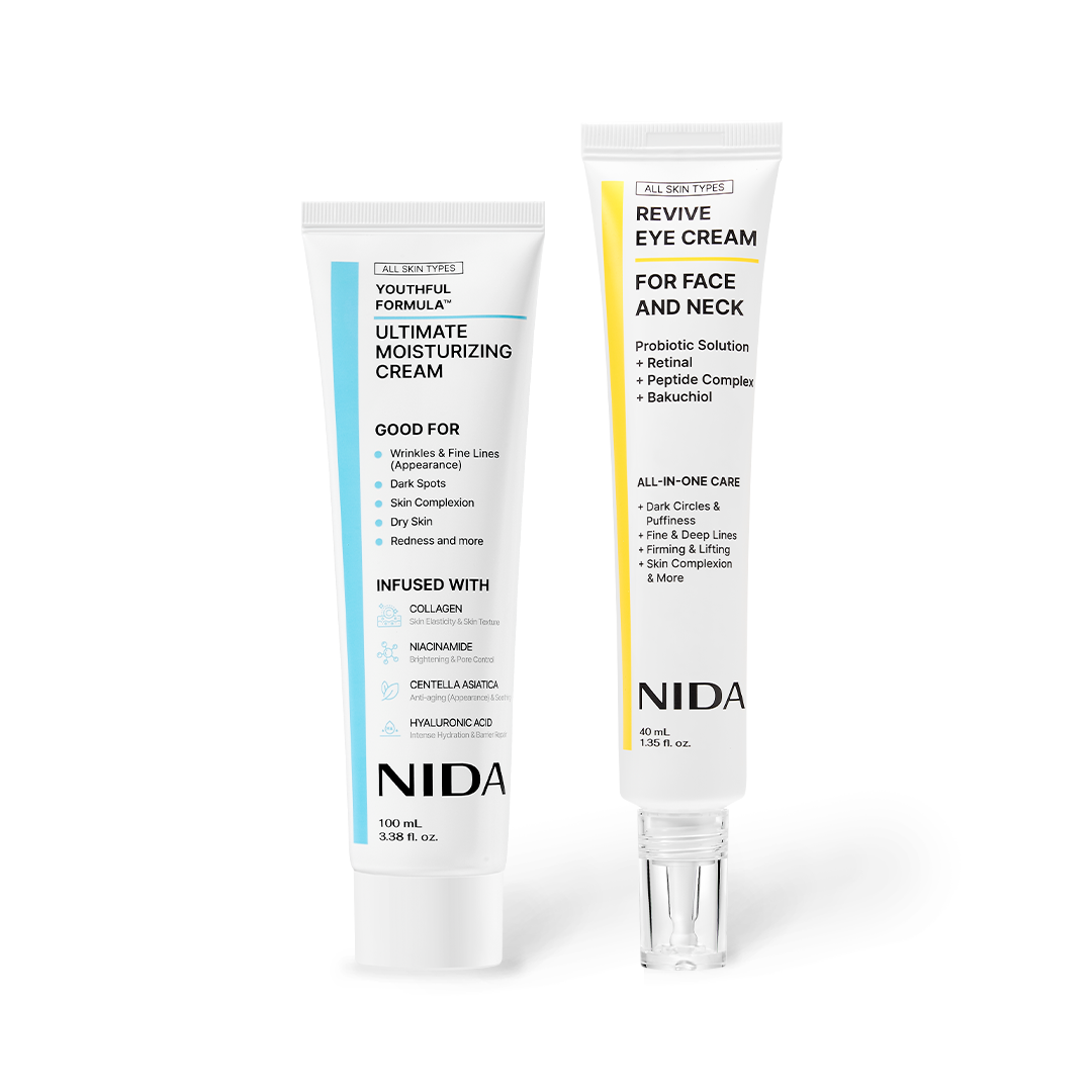NIDA YouthfulFormula™ Cream and Revive Eye Cream Bundle+ ENVIO GRATIS