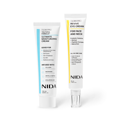NIDA YouthfulFormula™ Cream and Revive Eye Cream Bundle+ ENVIO GRATIS