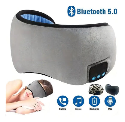 ¿Te Cuesta Dormir Por La Luz O El Ruido? Antifaz Bluetooth Sueño + ENVÍO GRATIS 🚚