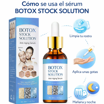 Botox Stock® Solution- Fórmula Profesional de Alta Pureza - Paga al Recibir + Envío Gratis🚗🏠🔥👌