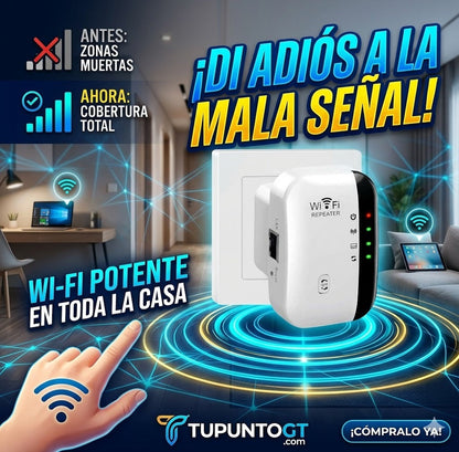 📶 WIFI REPETIDOR – AMPLIFICADOR DE SEÑAL + ENVIO GRATIS 🎁🚚