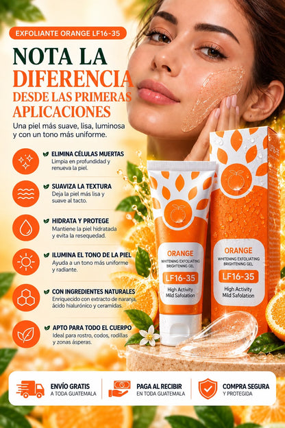 GEL EXFOLIANTE ILUMINADOR - Una piel con apariencia más suave y luminosa