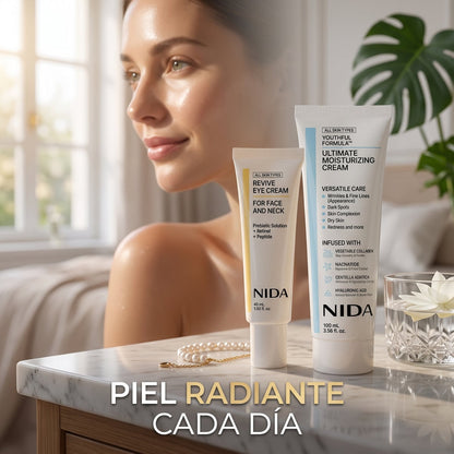 NIDA YouthfulFormula™ Cream and Revive Eye Cream Bundle+ ENVIO GRATIS