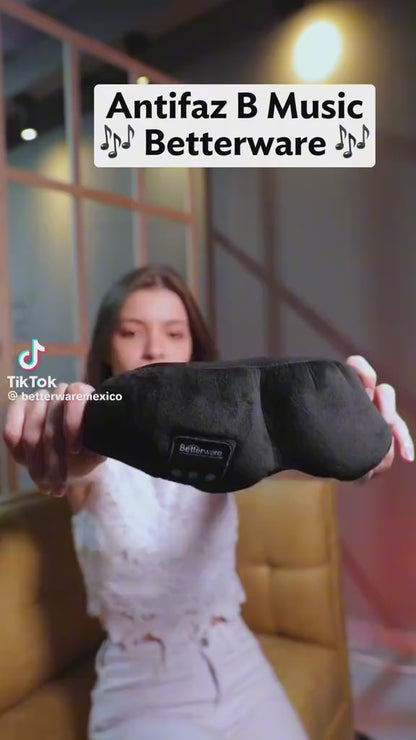 ¿Te Cuesta Dormir Por La Luz O El Ruido? Antifaz Bluetooth Sueño + ENVÍO GRATIS 🚚